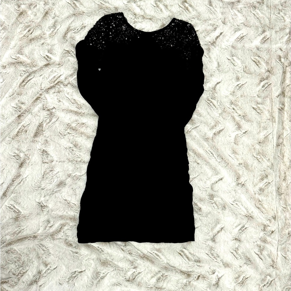 Women’s short dress, black small